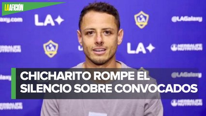 Sería arrogante exigir una convocatoria_ Javier Hernández