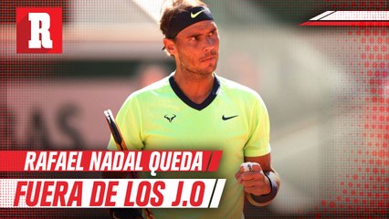 Rafael Nadal ha anunciado que no irá a los Juegos Olímpicos