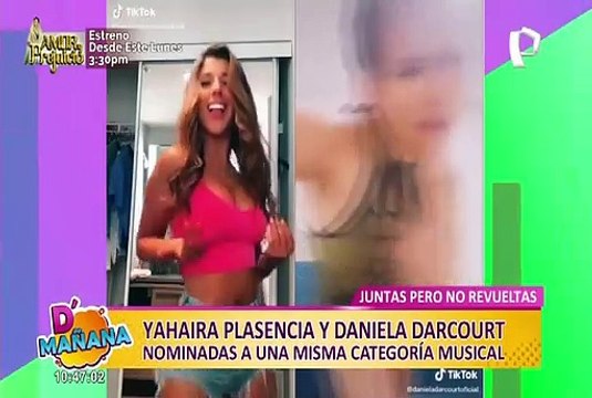 D´Mañana: Yahaira Plasencia y Daniela Darcourt nominadas a los Premios Juventud