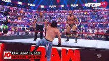 Top 10 Mejores Momentos de RAW- WWE Top 10, Jun 14, 2021