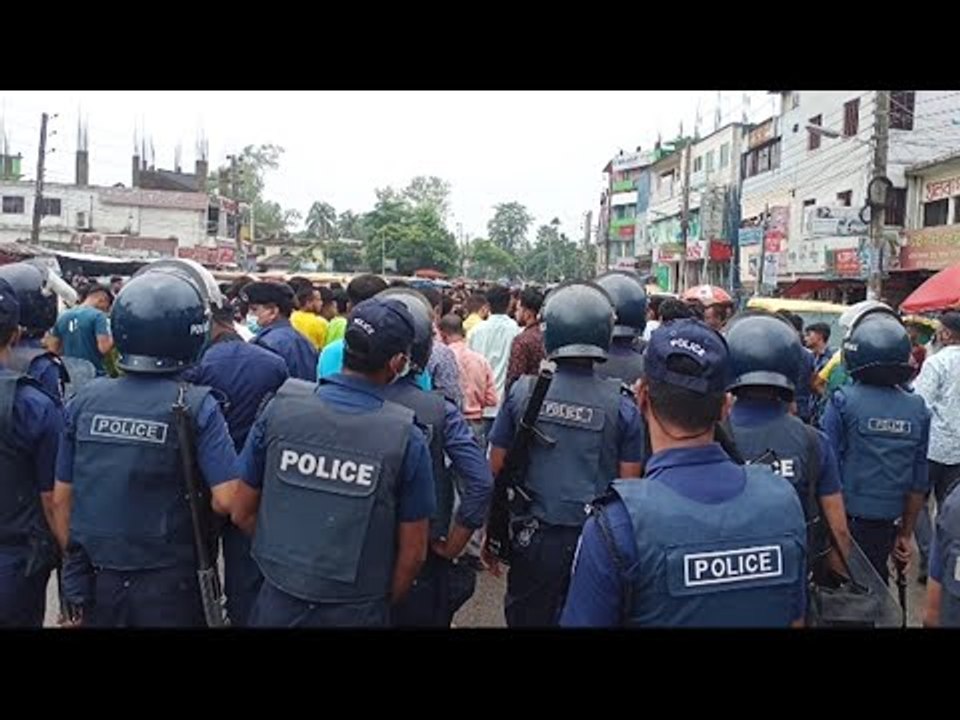 পাঁচ কদম আগাতেই ছাত্রদলের মিছিলে পুলিশের বাধা | Jagonews24.com