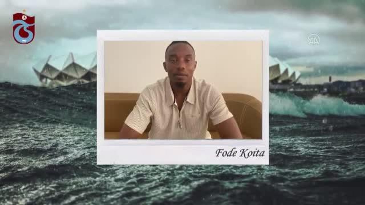 Son dakika haberi | Trabzonspor'un yeni transferi Koita'dan taraftara mesaj