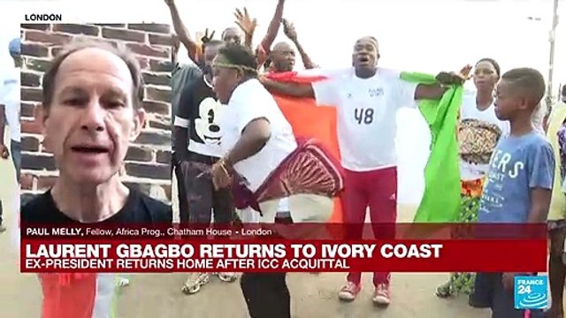 Analysis: Ex-President Gbagbo back in Ivory Coast after acquittal