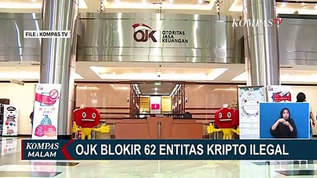 OJK Blokir 62 Entitas Kripto Ilegal
