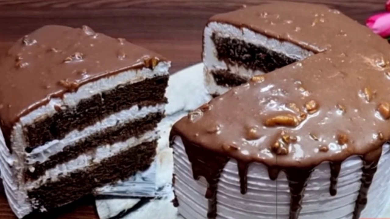 चोकलेट कोफी केक बनाएं ओवन के बिना/Chocolate Coffee Cake Without Oven