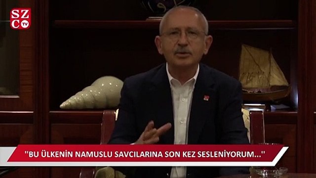 Kılıçdaroğlu: ''Bu ülkenin namuslu savcılarına son kez sesleniyorum...''