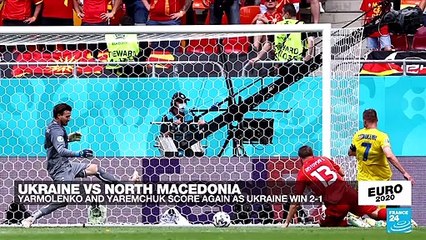 Euro 2020: Ukraine beat North Macedonia 2-1
