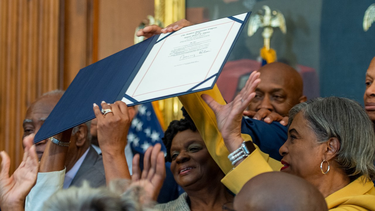Juneteenth Is Officially A Federal Holiday