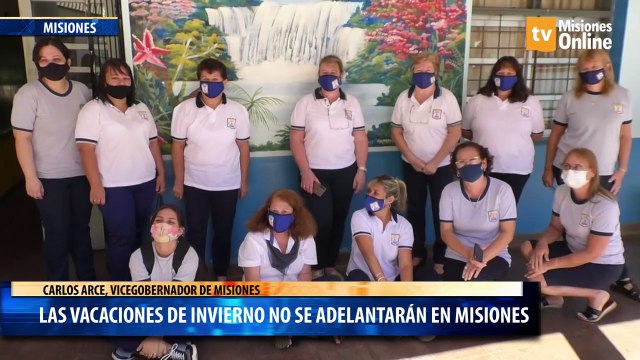 Las vacaciones de invierno no se adelantarán en Misiones