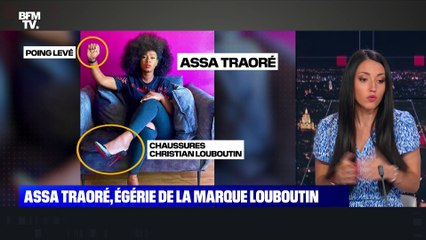 Le plus de 22h Max: Assa Traoré, égérie de la marque Louboutin ? - 17/06