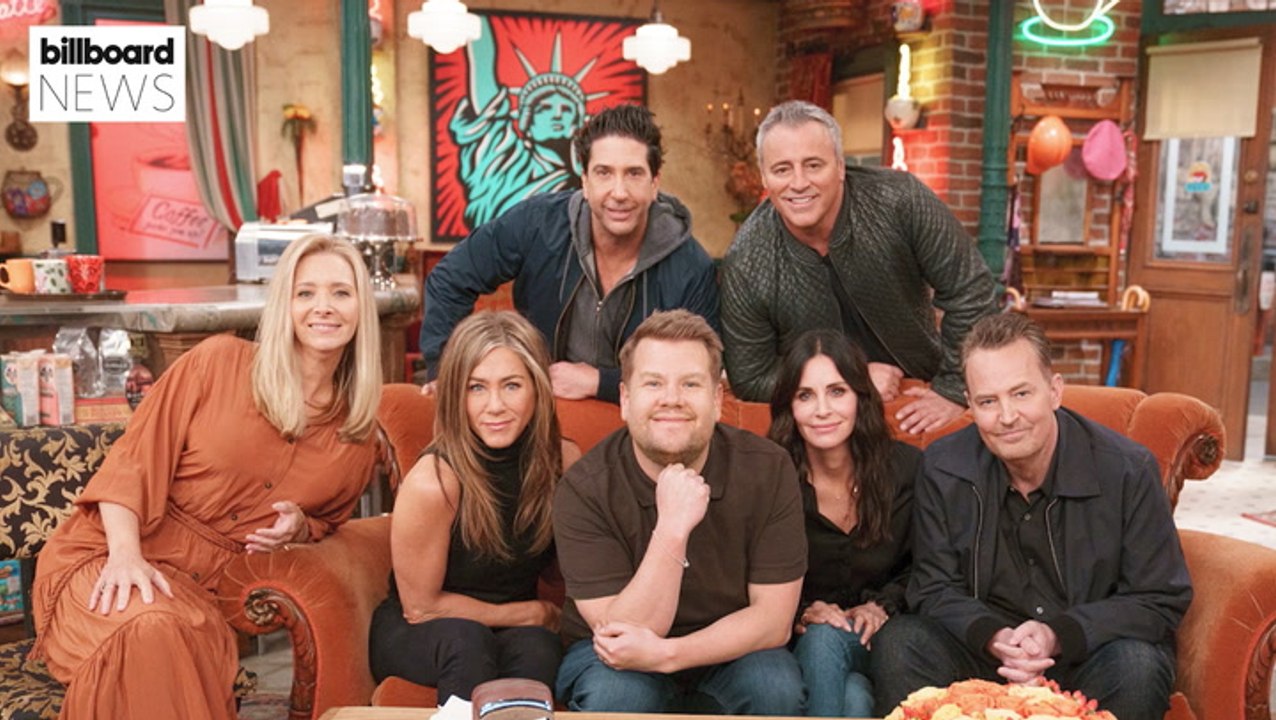 James Corden Takes 'Friends' Cast on Golf Cart Karaoke Ride & Behind-the-Scenes of Reunion Special | Billboard News