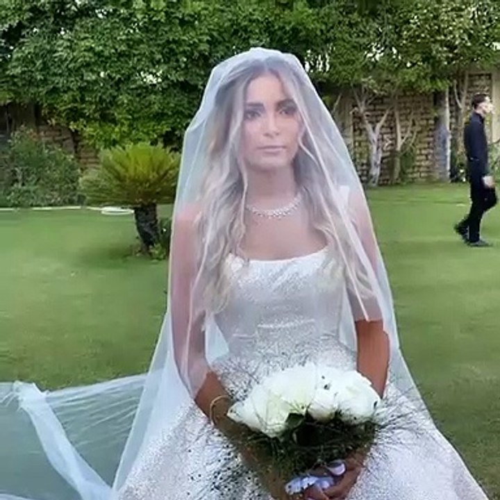 زفاف ابنة علا غانم على رجل أعمال شاب