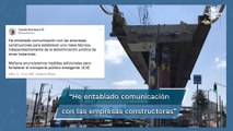 Se instalará mesa técnica con empresas constructoras de la Línea 12: Sheinbaum