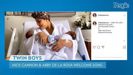 Nick Cannon and Abby De La Rosa Welcome Twin Boys, Zion and Zillion