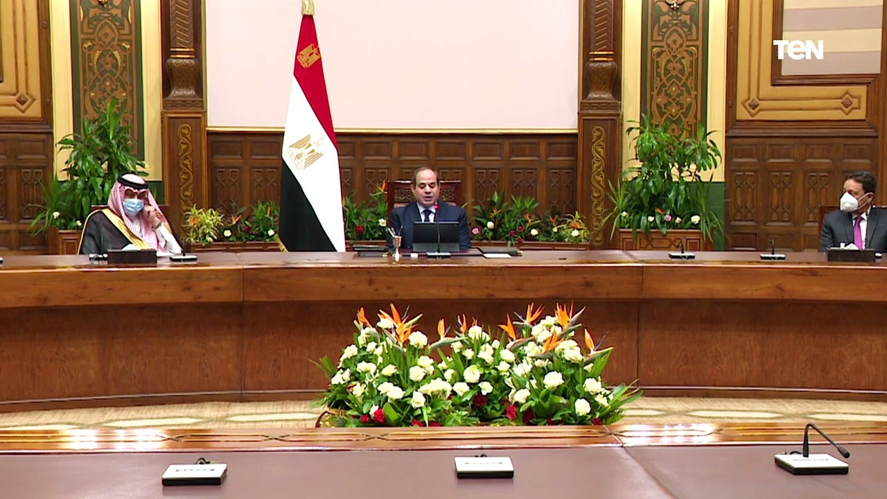 السيسي: رغم جائحة كورونا وتداعيتها السلبية ما زلنا نحقق معدلات نمو ايجابية