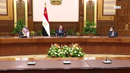 .السيسي عن "سد النهضة": من حق الشعوب إنها تعيش لكن ما يكونش على حساب حياة الآخرين