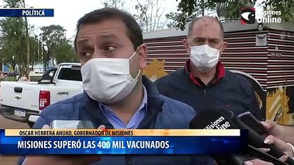Misiones superó las 400 mil vacunados