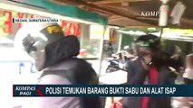 Gerebek Kampung Narkoba, Polrestabes Medan Temukan Sabu dan Alat Isap