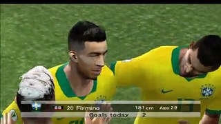PES 6 BRAZIL VS PERU 3-1 COPA AMRICA 2021
