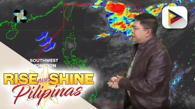 INFO WEATHER: Southwest monsoon, patuloy na umiiral at nakakaapekto sa Northern Luzon. ITZC, magdadala ng mga pag-ulan sa malaking bahagi ng Mindanao