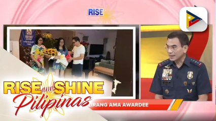 PNP Chief Gen. Guillermo Eleazar, 2019 Ulirang Ama Awardee