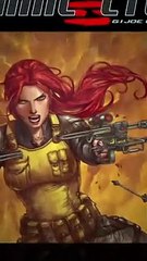 Snake Eyes Movie - Scarlett Comic Book Piece