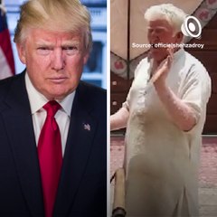 Donald Trump's Lookalike Spotted Selling Kulfi in Pakistan