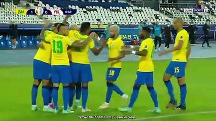 Alex Sandro Goal - Brazil 1-0 Peru - Copa América 17/06/2021