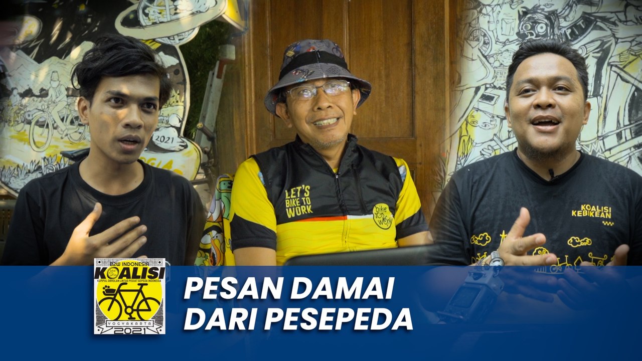 Pesan Damai dari Pesepeda: Wani Ngepit, Ya Kudu Wani Tertib