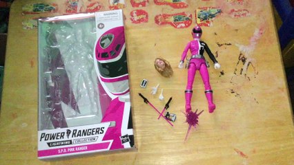 Power Rangers Lightning Collection SPD Pink Ranger Unboxing/Review