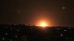GAZZE - İsrail savaş uçakları Gazze Şeridi'ne saldırı düzenledi