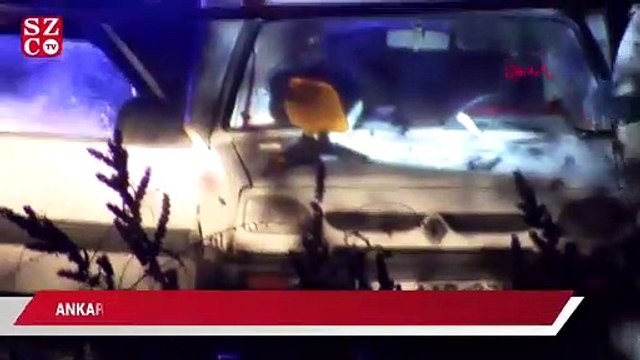 Ankara'da park halindeki otomobilde ceset bulundu