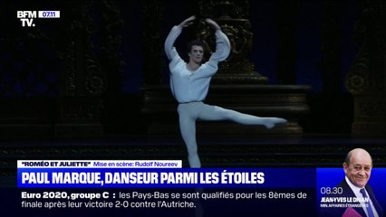 Nommé danseur étoile il y a 6 mois, Paul Marque revient sur scène à l'Opéra Bastille
