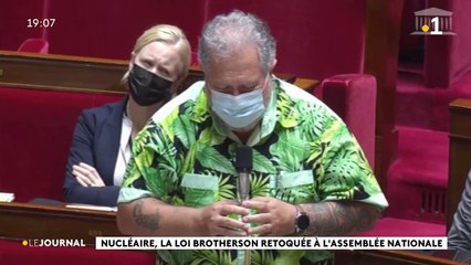Le projet de loi de Moetai Brotherson sur le fait nucléaire, rejeté à l'assemblée nationale
