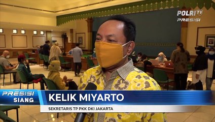 Vaksinasi Massal Covid-19 di Gedung PKK Melati Jaya