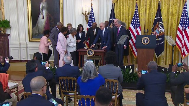 Juneteenth ist in den USA jetzt nationaler Feiertag