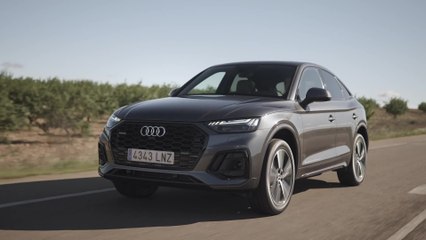 The new Audi Q5 Sportback Driving in Spain