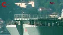 Rus savaş gemileri peş peşe istanbul boğazı'ndan geçti