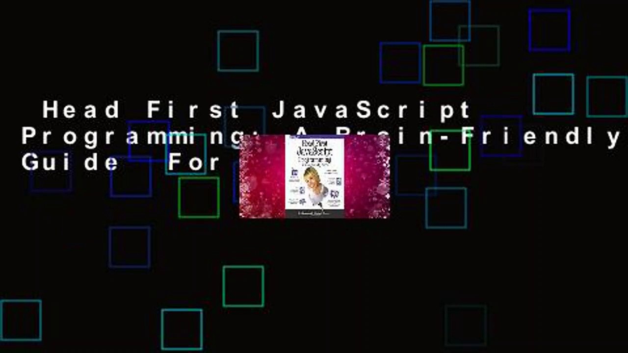 Head First JavaScript Programming: A Brain-Friendly Guide  For Kindle