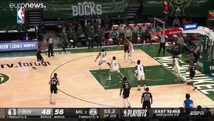 ΝΒΑ: «Ζωντανοί» οι Μπακς - Ισοφάρισαν σε 3-3 τους Νετς