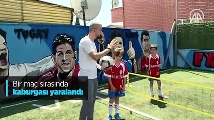 Kansere yakalanan genç futbolla hayata tutundu