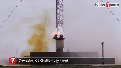 Tarihi adım! Görüntüleri yayınlandı