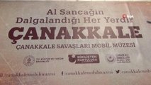 Son dakika... Çanakkale Savaşları Mobil Müze Tırı Ayvalık'ta