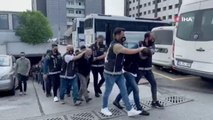 İstanbul'da 'Karagümrük' çetesi üyeleri adliyeye sevk edildi