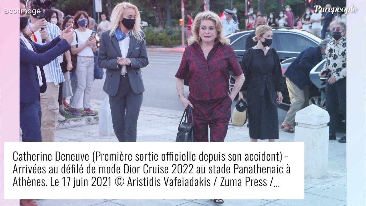 Catherine Deneuve et Virginie Efira : sortie surprise à Athènes pour le défilé Dior Cruise