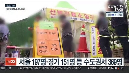 코로나19 507명 신규확진…사흘 연속 500명대