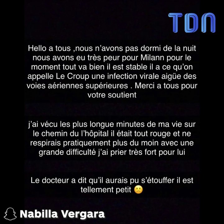 Nabilla Benattia en larmes, son fils Milann hospitalisé : "Il est sous appareil respiratoire"