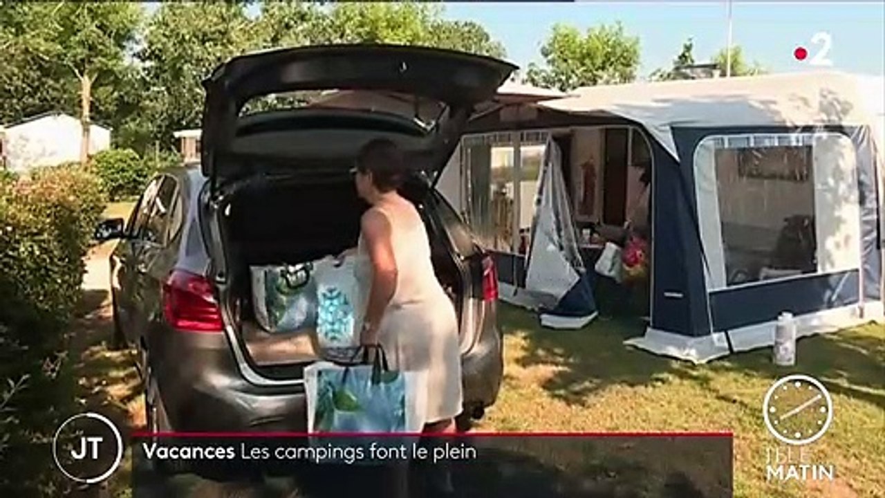 Vacances : les campings font le plein