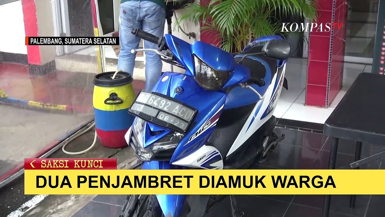 Jambret Ponsel Milik Ojol, Pelaku Tertangkap dan Diamuk Warga