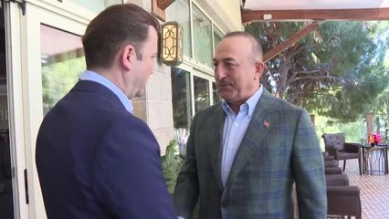 Dışişleri Bakanı Çavuşoğlu, Antalya'da Kuzey Makedonya ve Kongo Dışişleri Bakanlarıyla görüştü